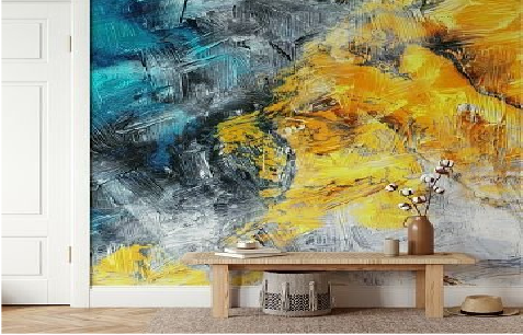 布拖墙面油画如何保养？