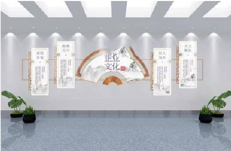 布拖企业文化墙设计的核心要素。