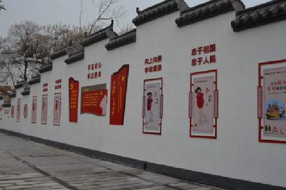 布拖墙体彩绘-乡村文化墙