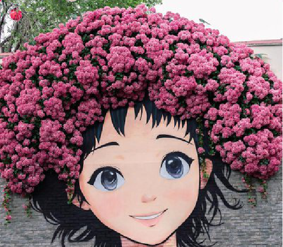 布拖墙体彩绘-网红墙打卡