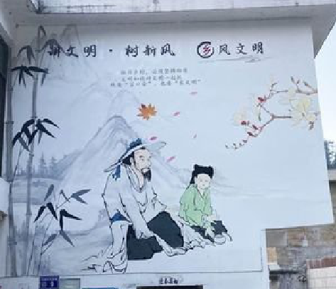 布拖分享几个墙绘保养知识。