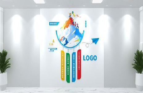 布拖公司企业形象墙的工艺材料有哪些？